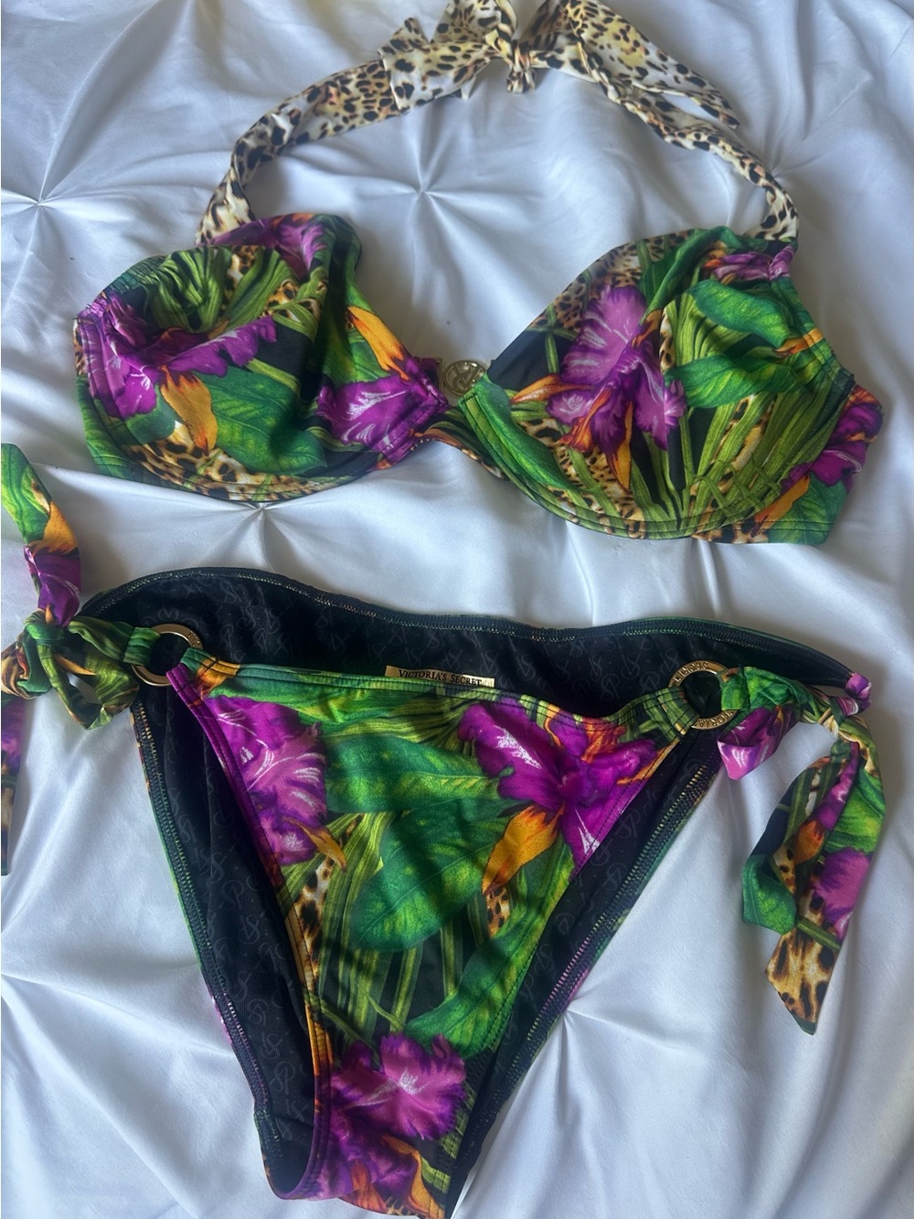 Victoria's Secret Bomshell Tropical Floral Bikini - Picture 2 of 8